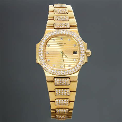 women's patek watches|patek philippe women's diamond watch.